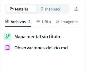 Gestionar archivos, enlaces e imágenes del proyecto